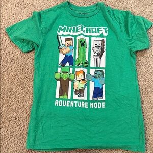 Minecraft Adventure Mode Green T-Shirt